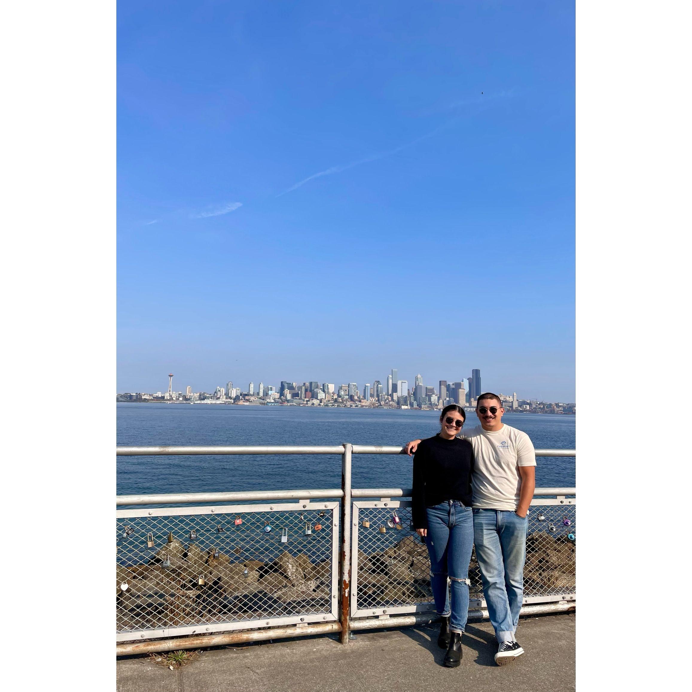 Trip to Seattle where Maddy went to college