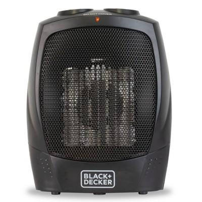 BLACK+DECKER Personal Ceramic Heater - Black