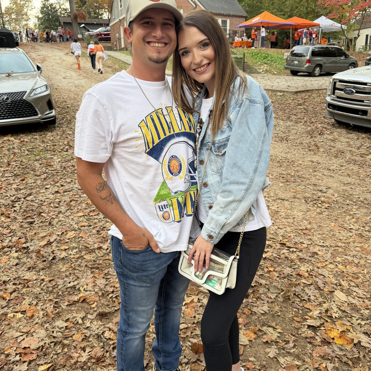 Our First Clemson tailgate together