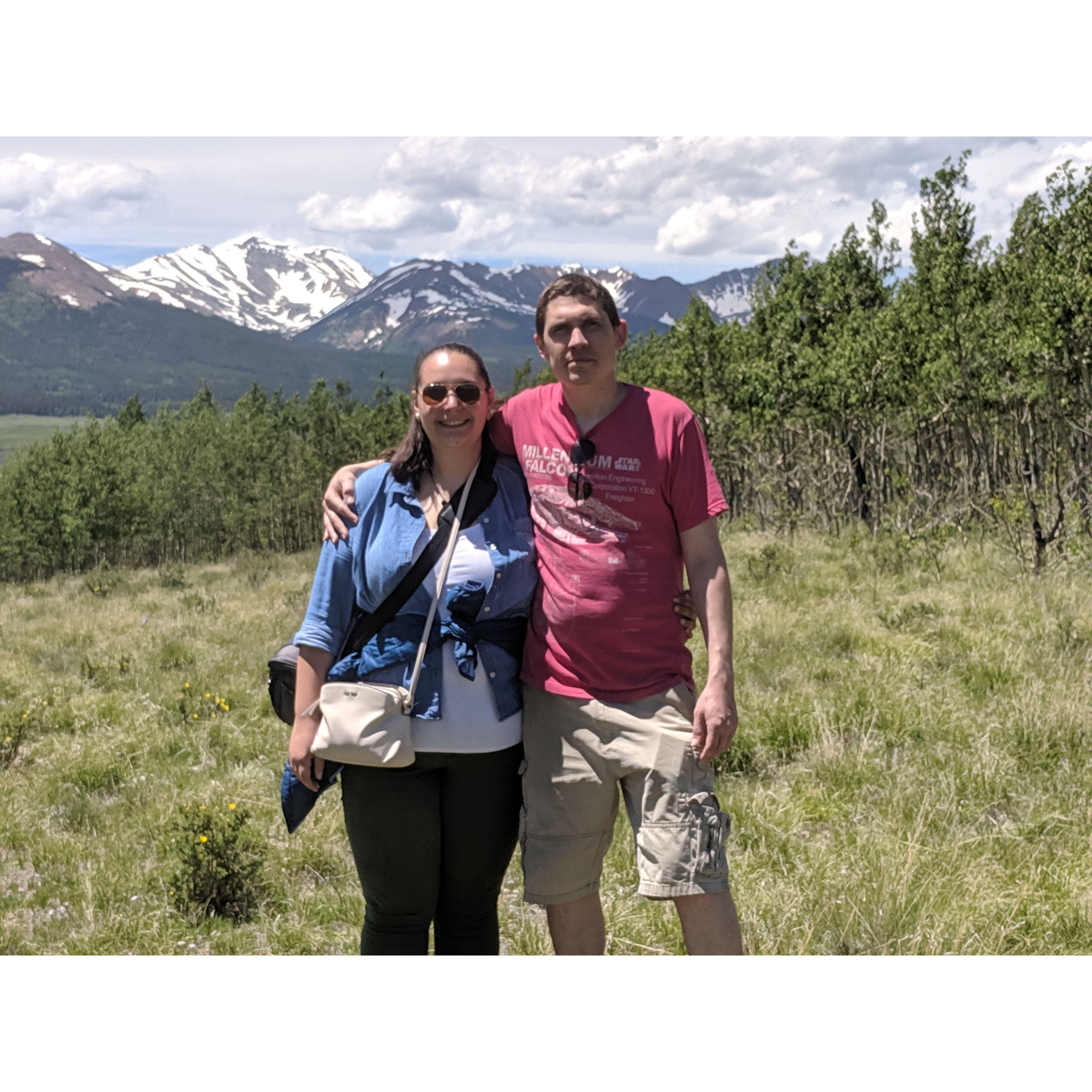 On Family Land near Jefferson, CO - Jakob grew up camping here