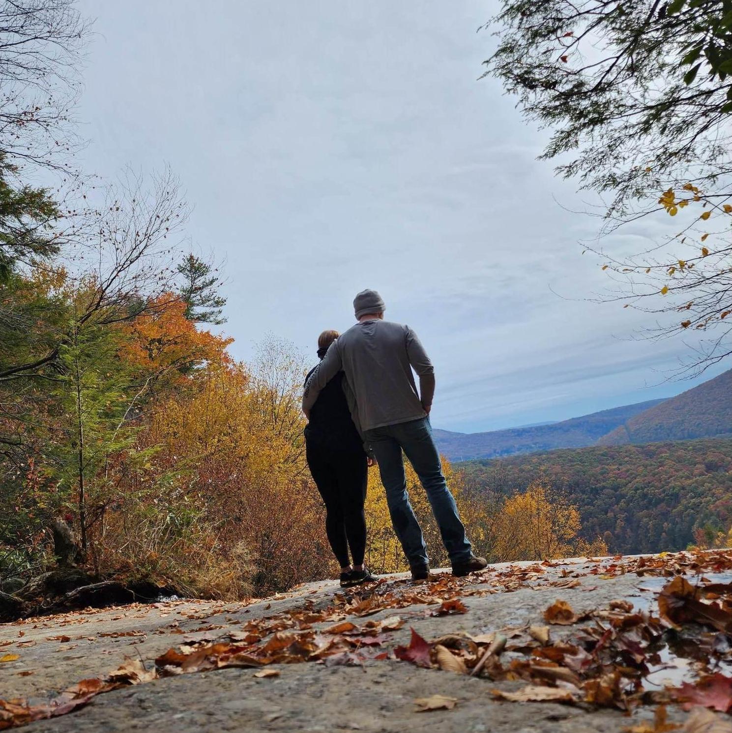 Hiking in Jim Thorpe, Pa
