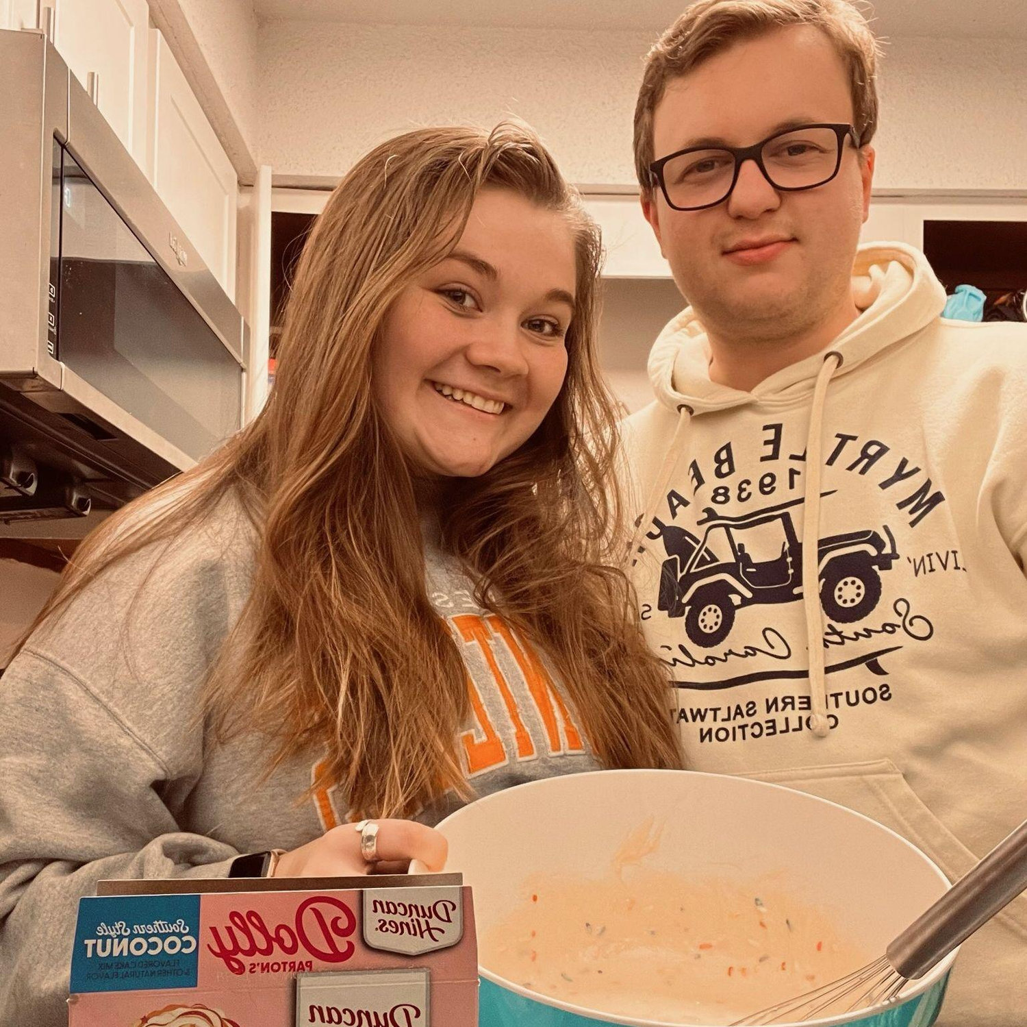 Always making a sweet treat!