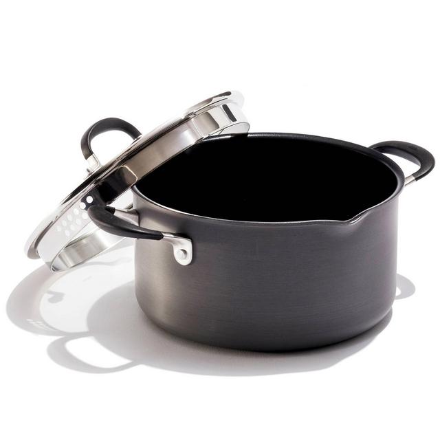 OXO 6qt Non-Stick Stock Pot Black