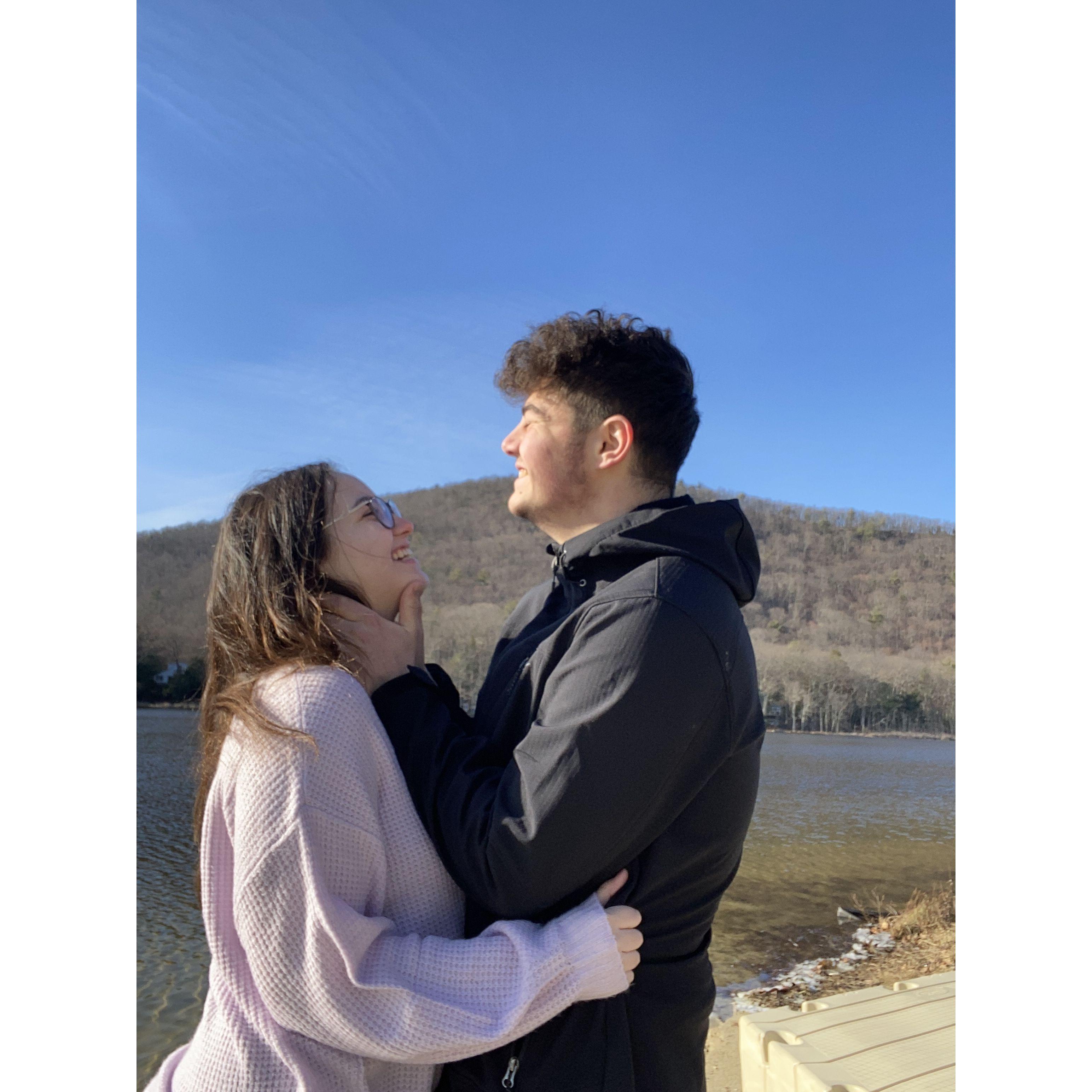 Our first GOOD picture together.