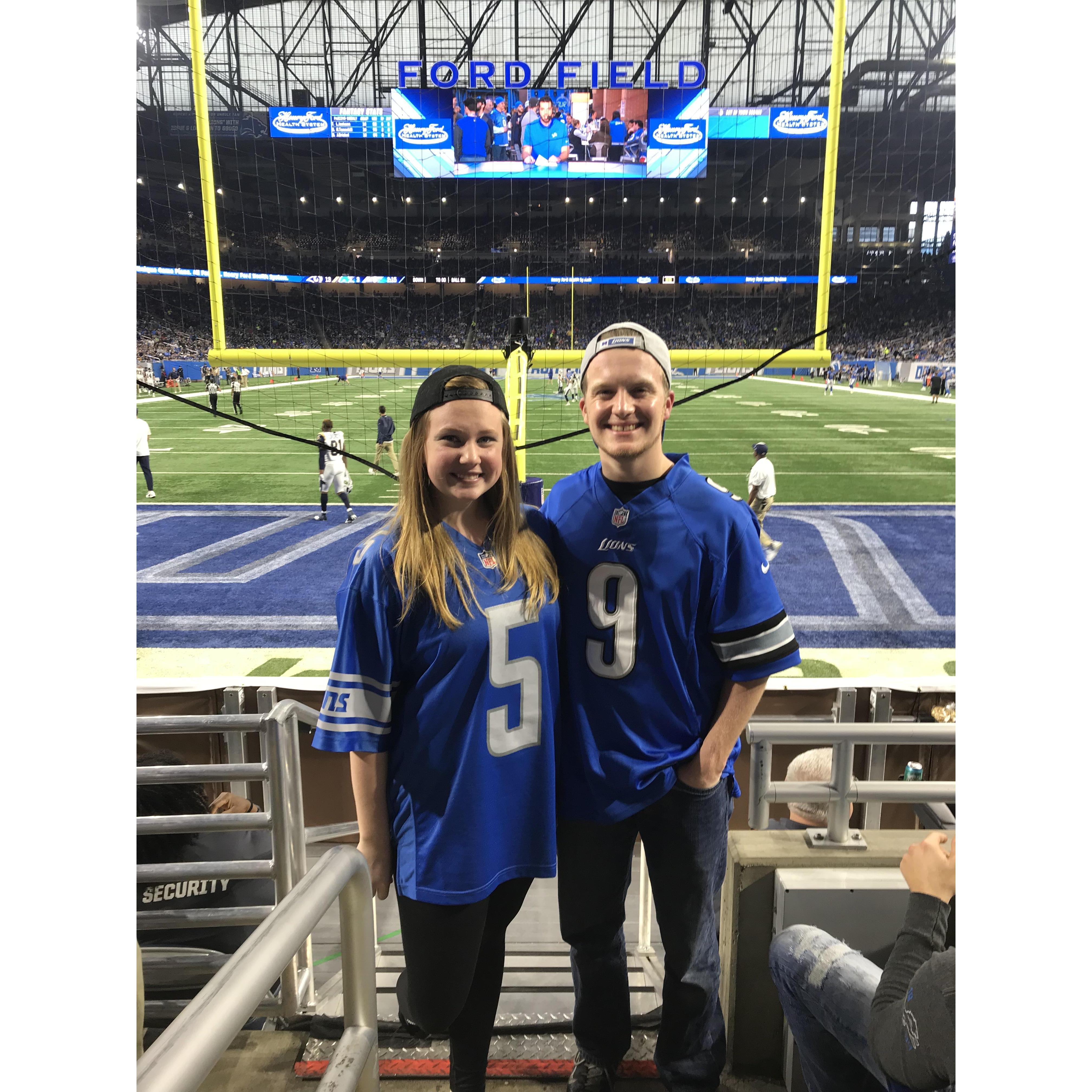 We had to document an actual Lions win.