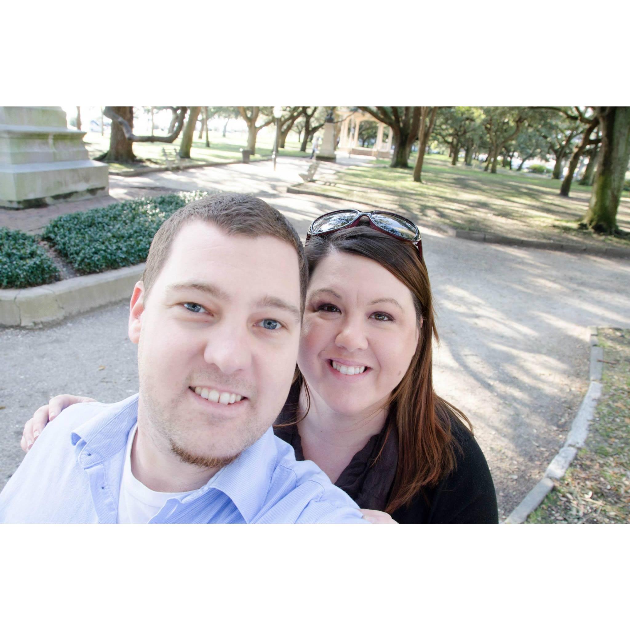 Our trip to Charleston! We celebrated our first anniversary there and my Birthday!