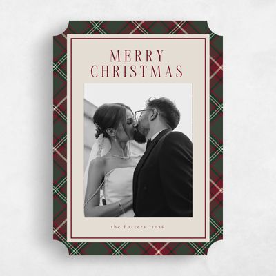 Green Ticket Holiday Card - Princeton