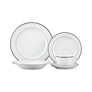 Roulette Blue Band 5-Piece Place Setting