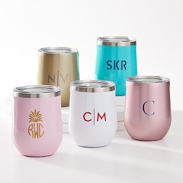 Corkcicle Stemless Wine Cup - Walnut