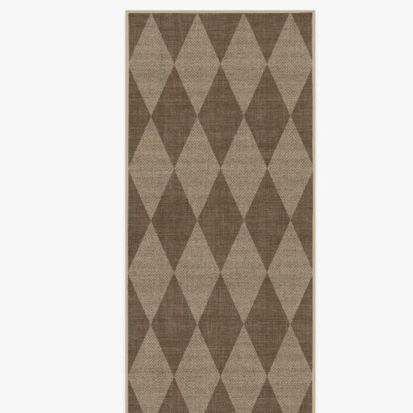 Palazzo Latte Brown Re-Jute Rug | Ruggable, 2.5'x7'