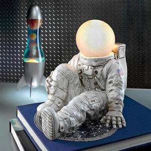 Astronaut at Ease Lighted Sculpture - KY7507                                        - Design Toscano        FacebookTwitterPinterestAddthis