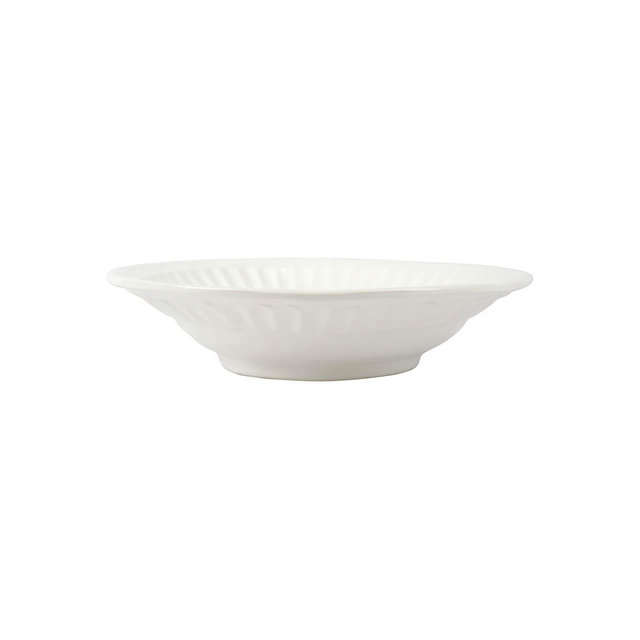 VIETRI Pietra Serena Small Shallow Serving Bowl
