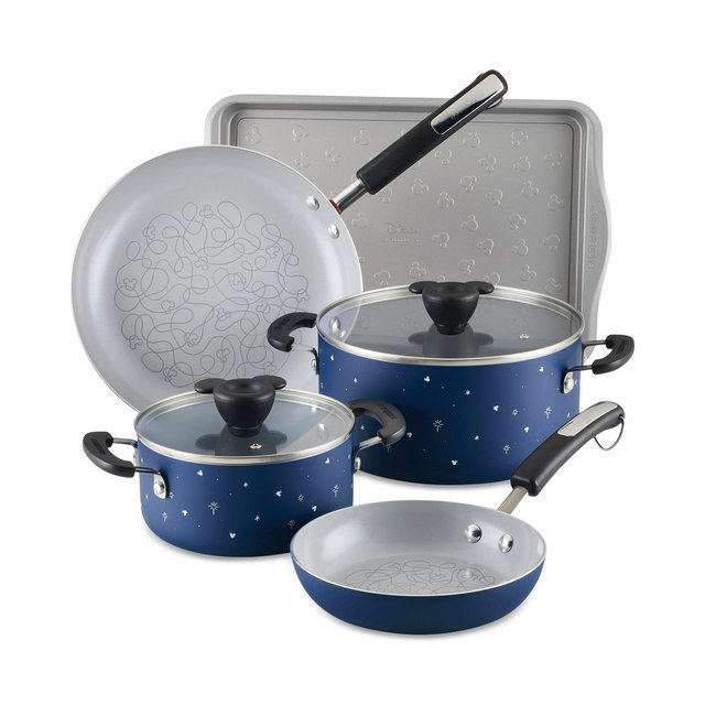 Farberware Disney 7-Pc. Ceramic Nonstick Cookware Set