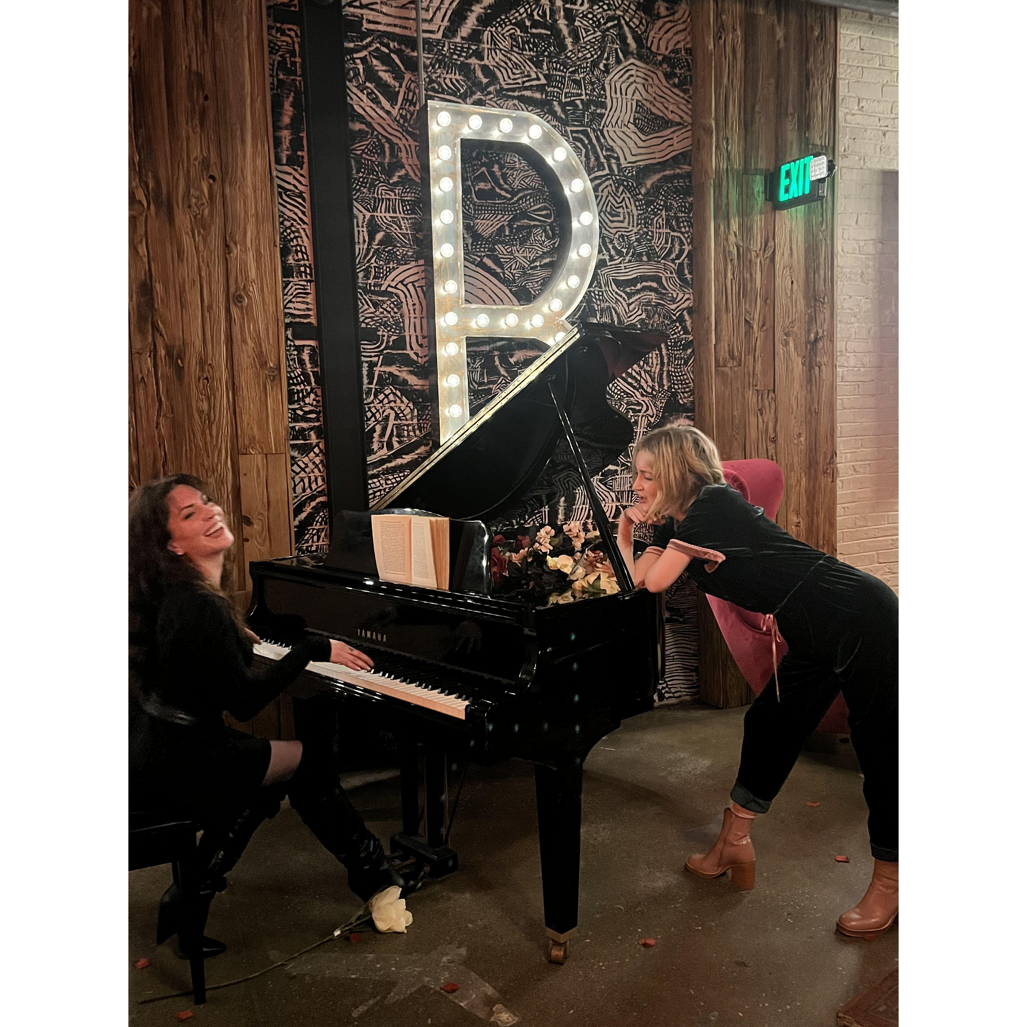Madeline and Lindsey at Drag Brunch!