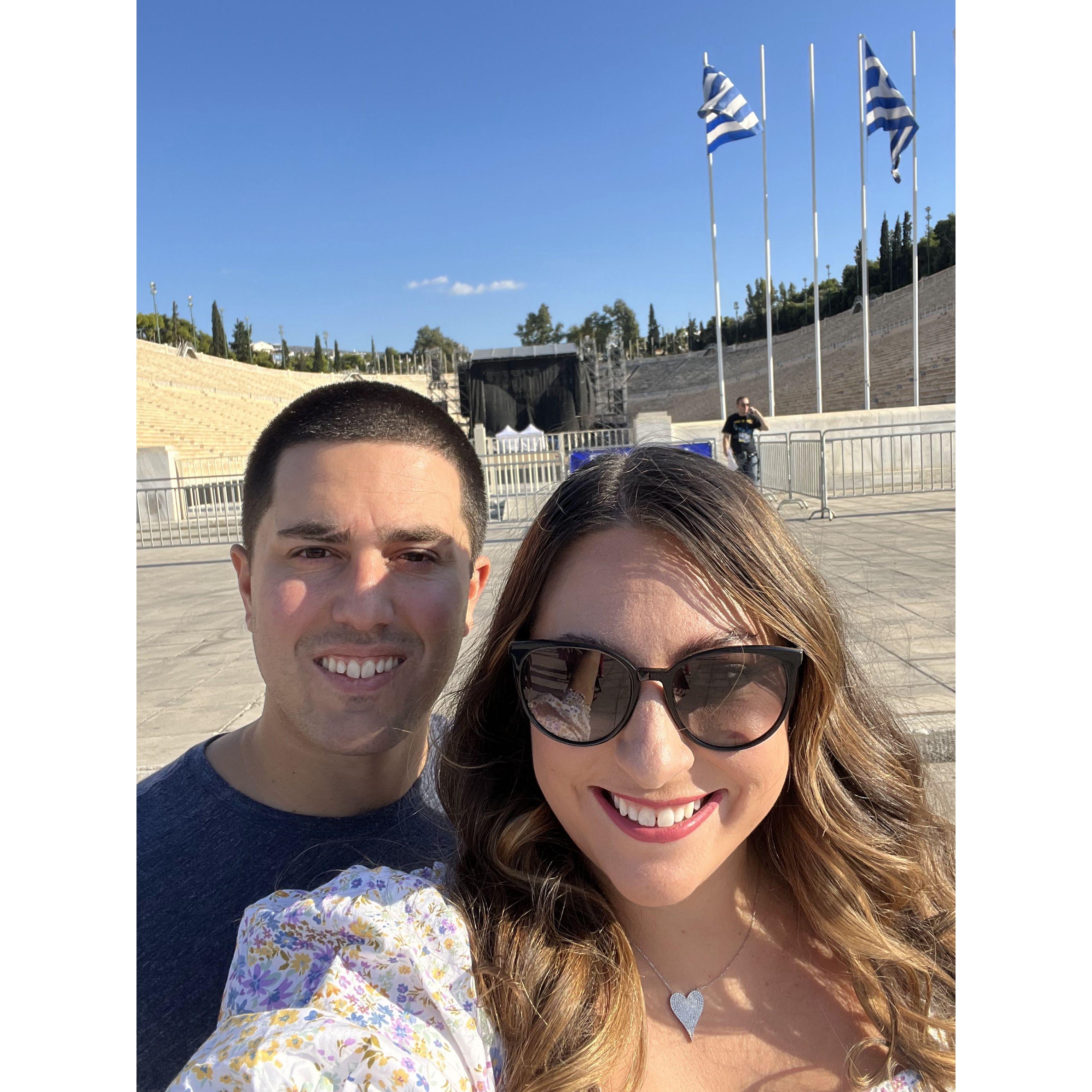 First Olympic Stadium in Greece