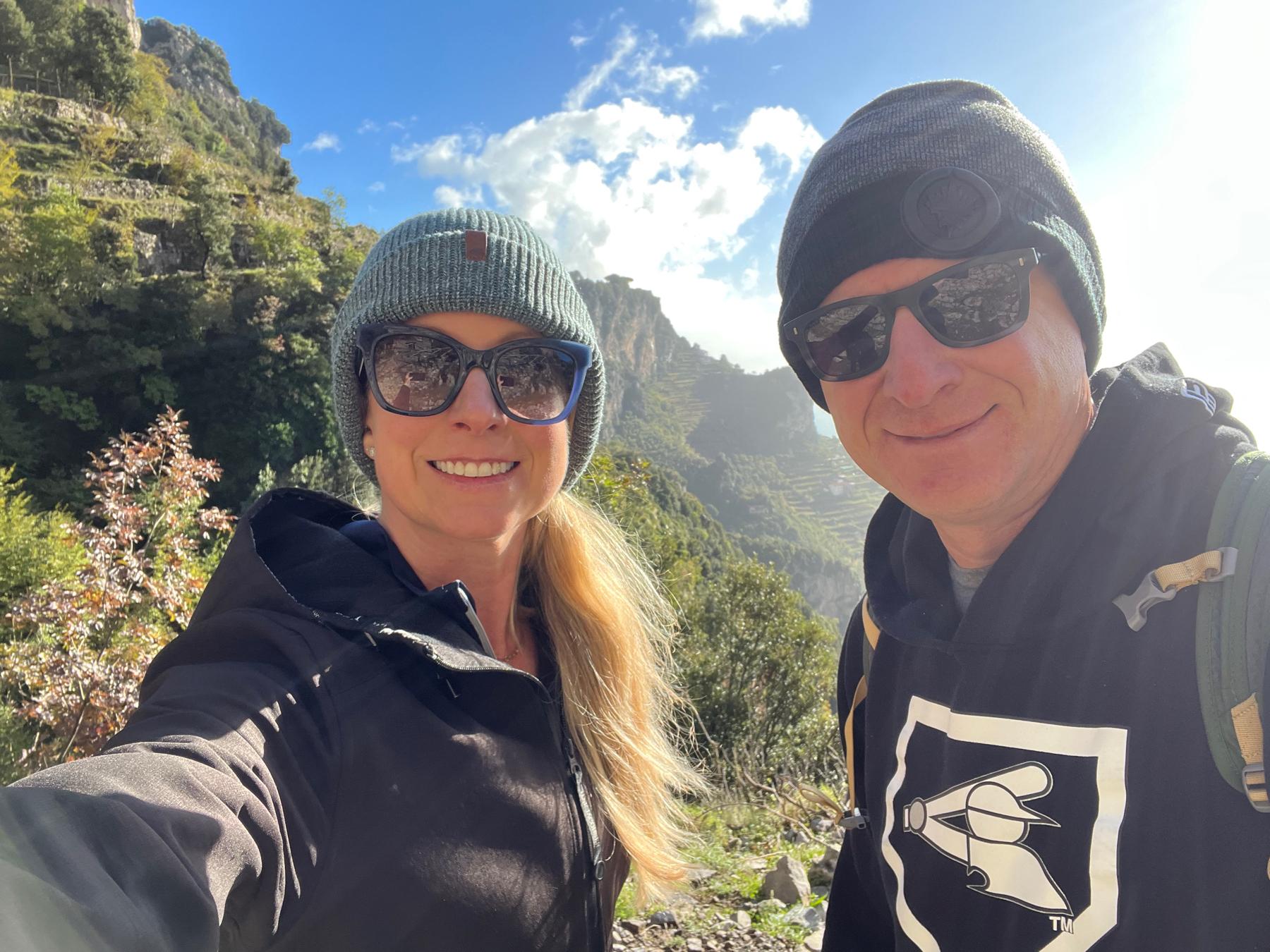Path of the Gods hike in Italy.