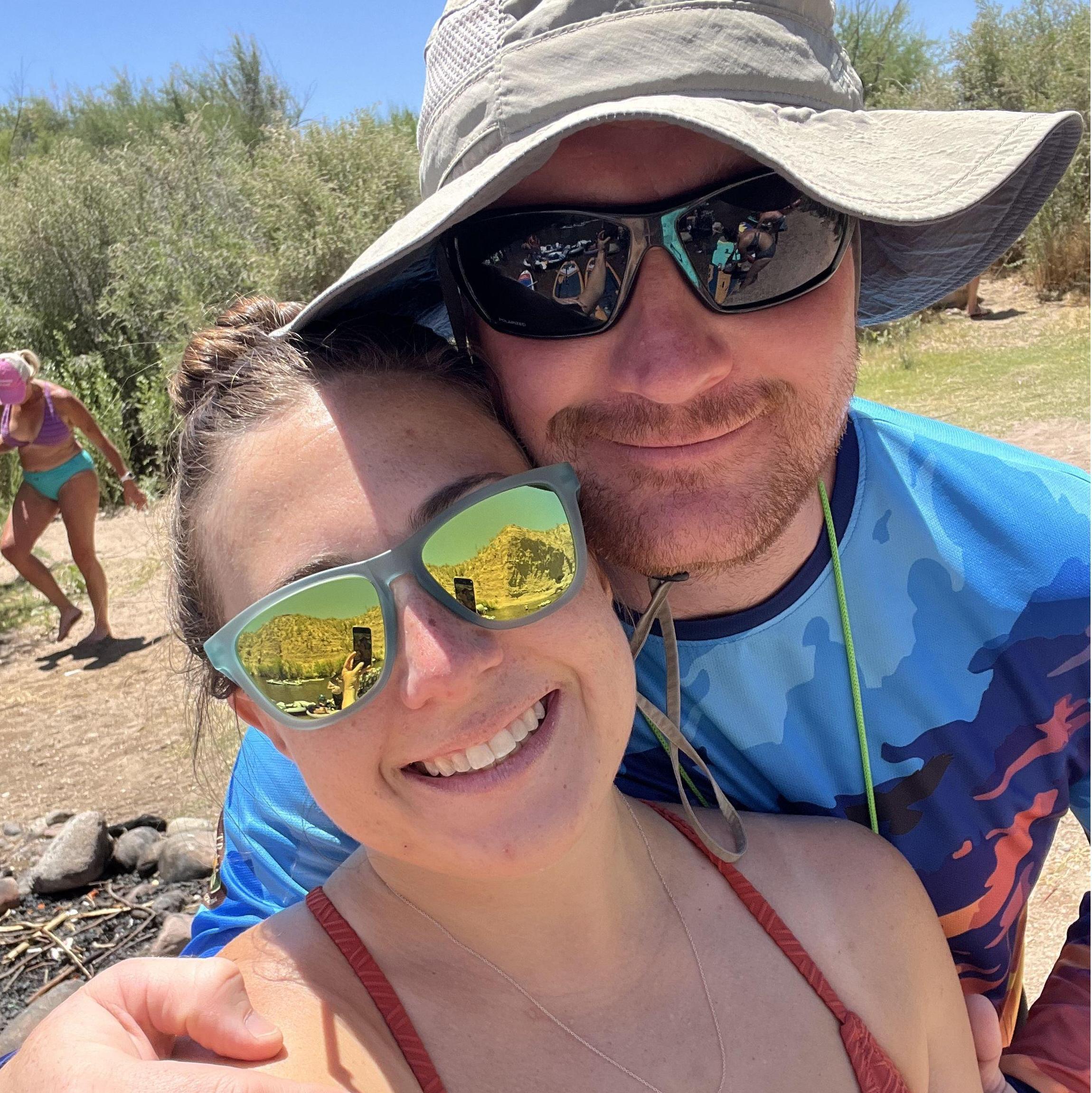 Sunny days on the river.