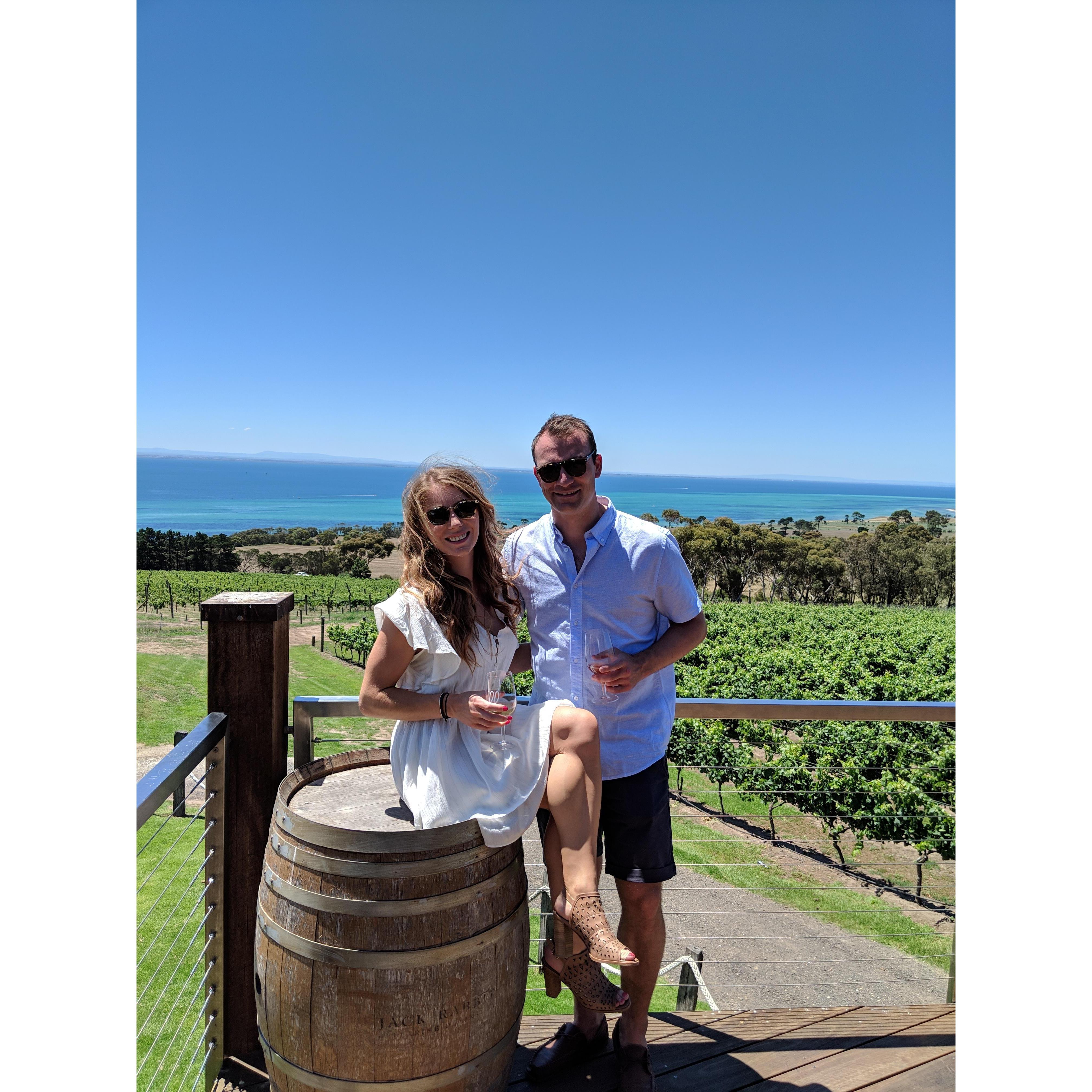 Kat's 27th - more wineries.