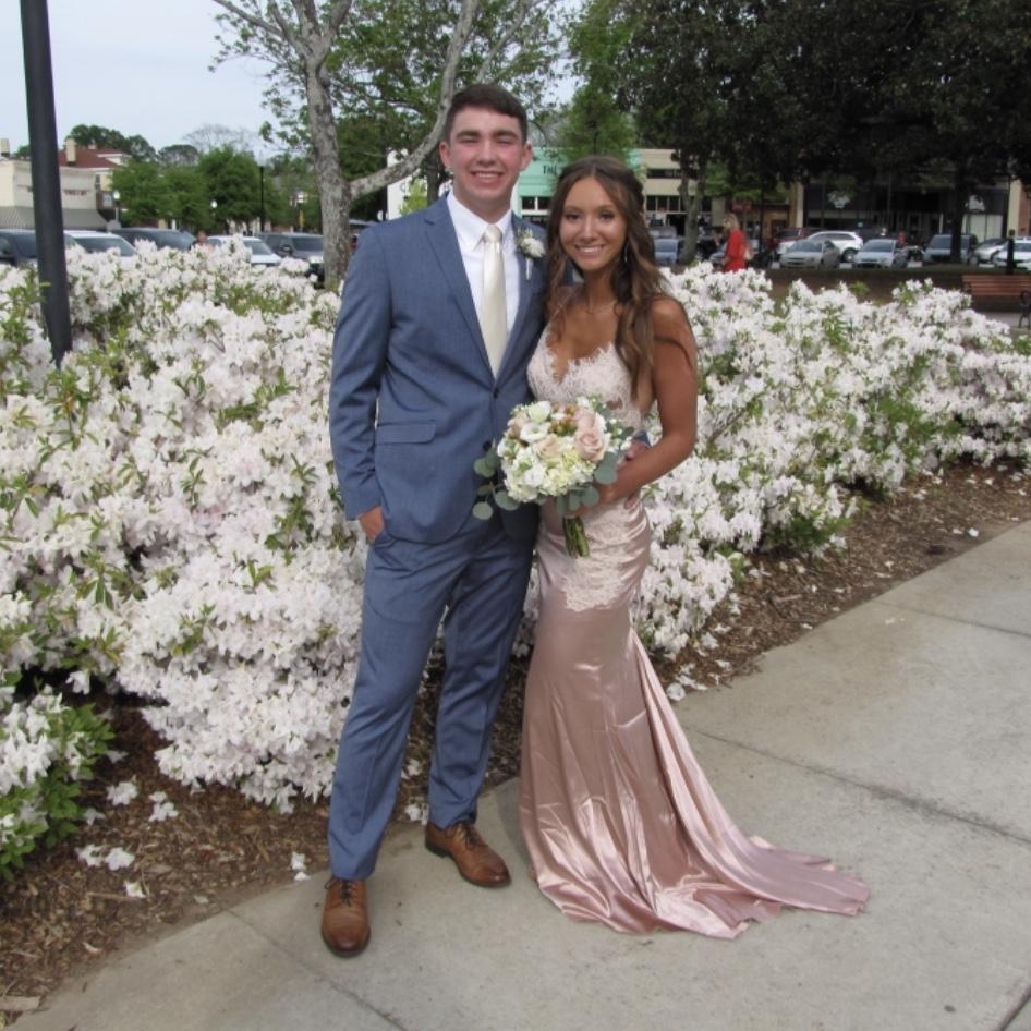 Our first prom together, when we were 16!