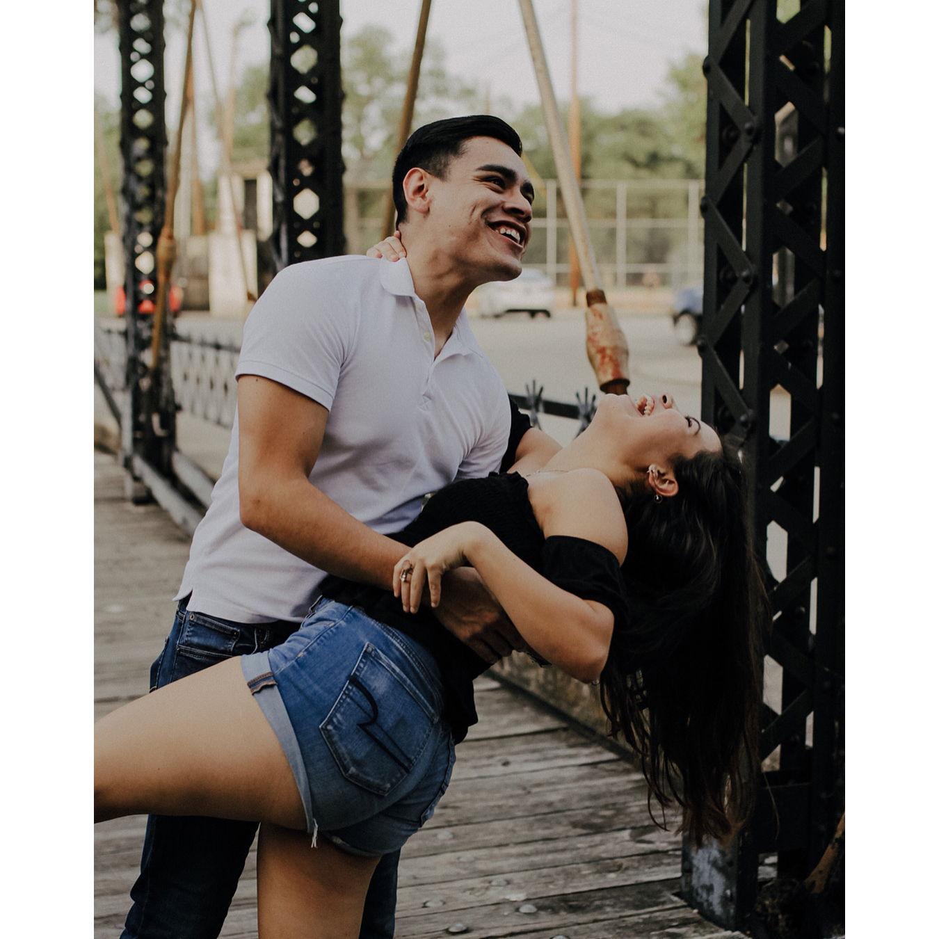 Our first photoshoot together. We always have the best time together.