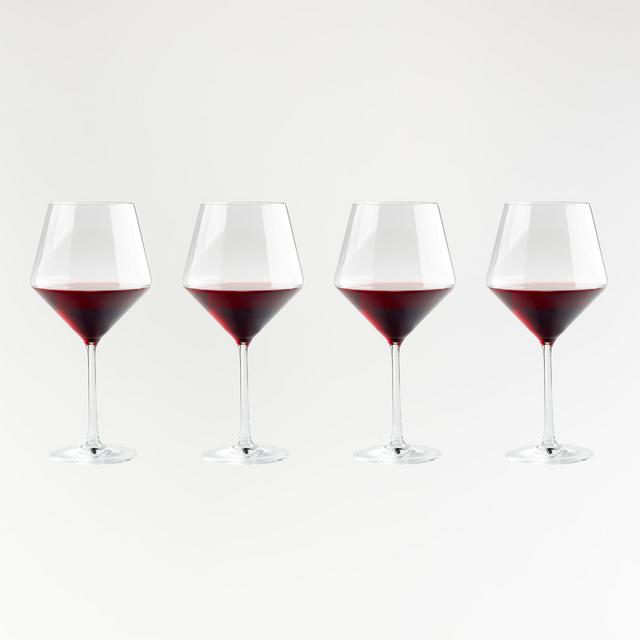 Tour Red Wine Glasses, Set of 6