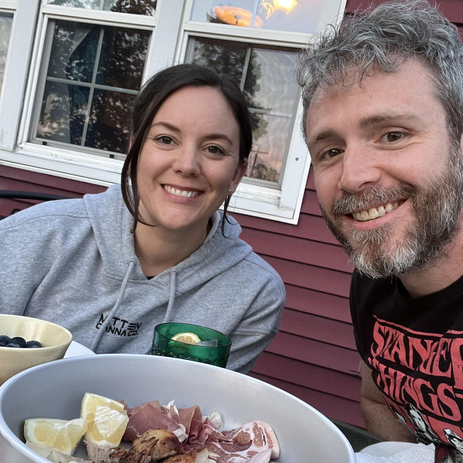 We love a night in with mocktails and a charcuterie plate.