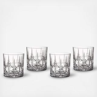 Marquis By Waterford Sparkle Double Old Fashioned Glass, Set of 4