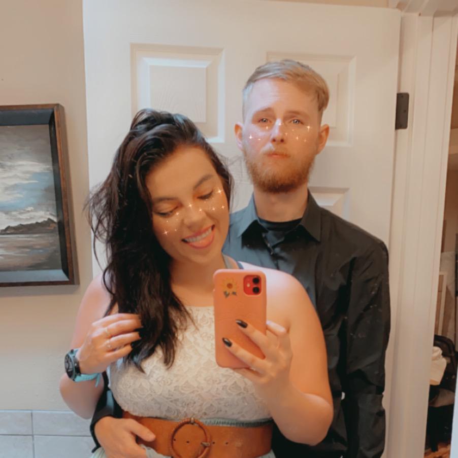 Started being each other’s forever wedding date