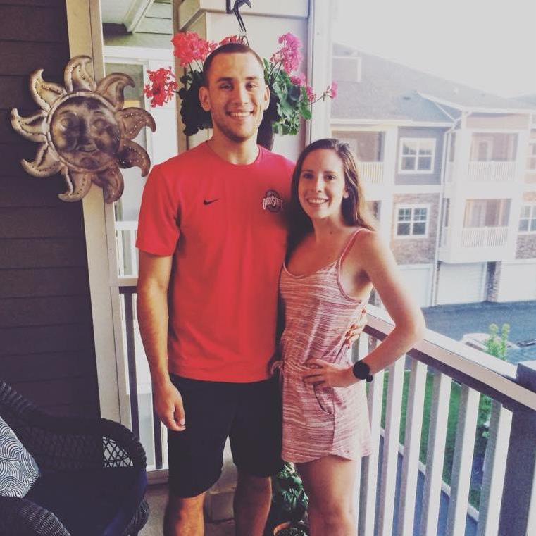 Our first apartment together in Malvern, PA- July 2017