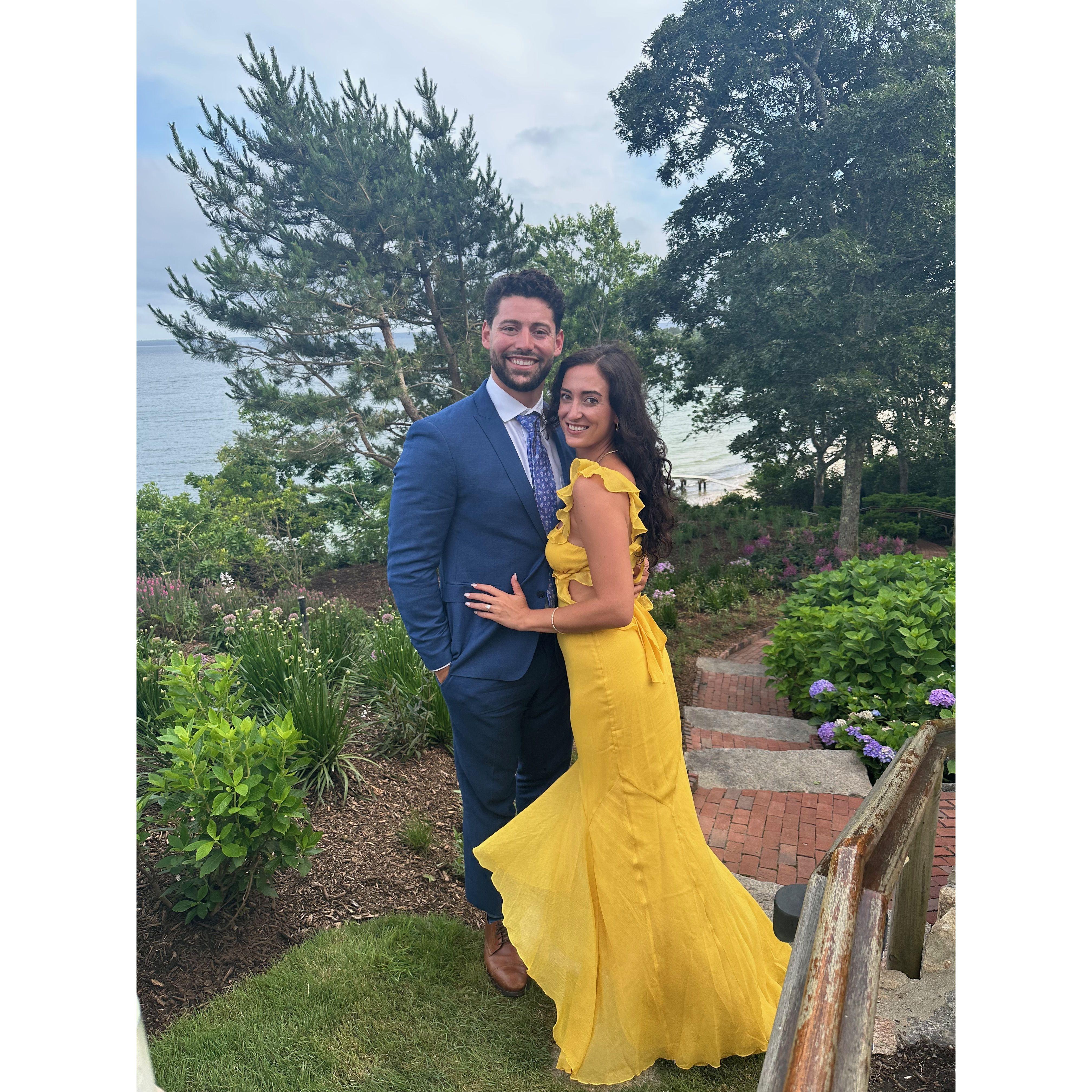 Our first wedding together!