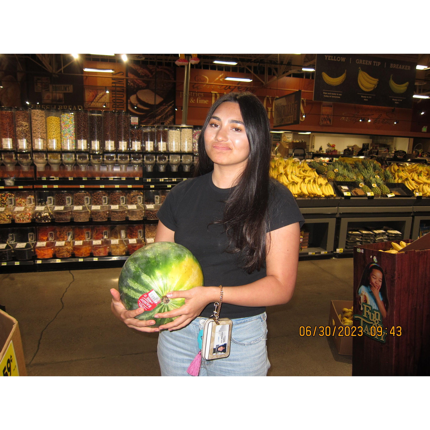 Ana LOVES fruit