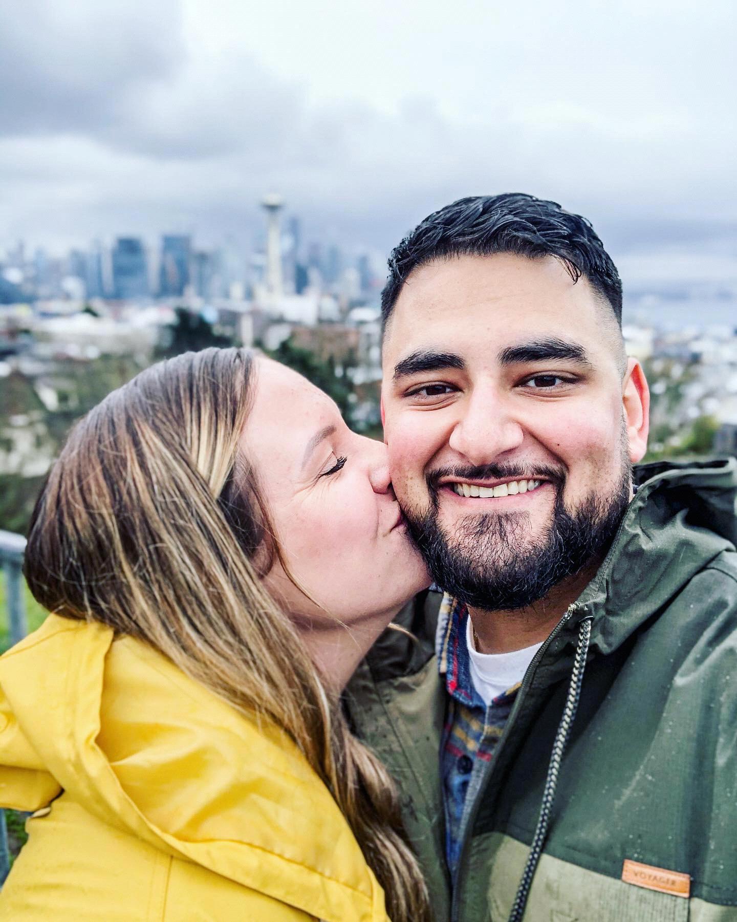 Our last dating anniversary in Seattle!