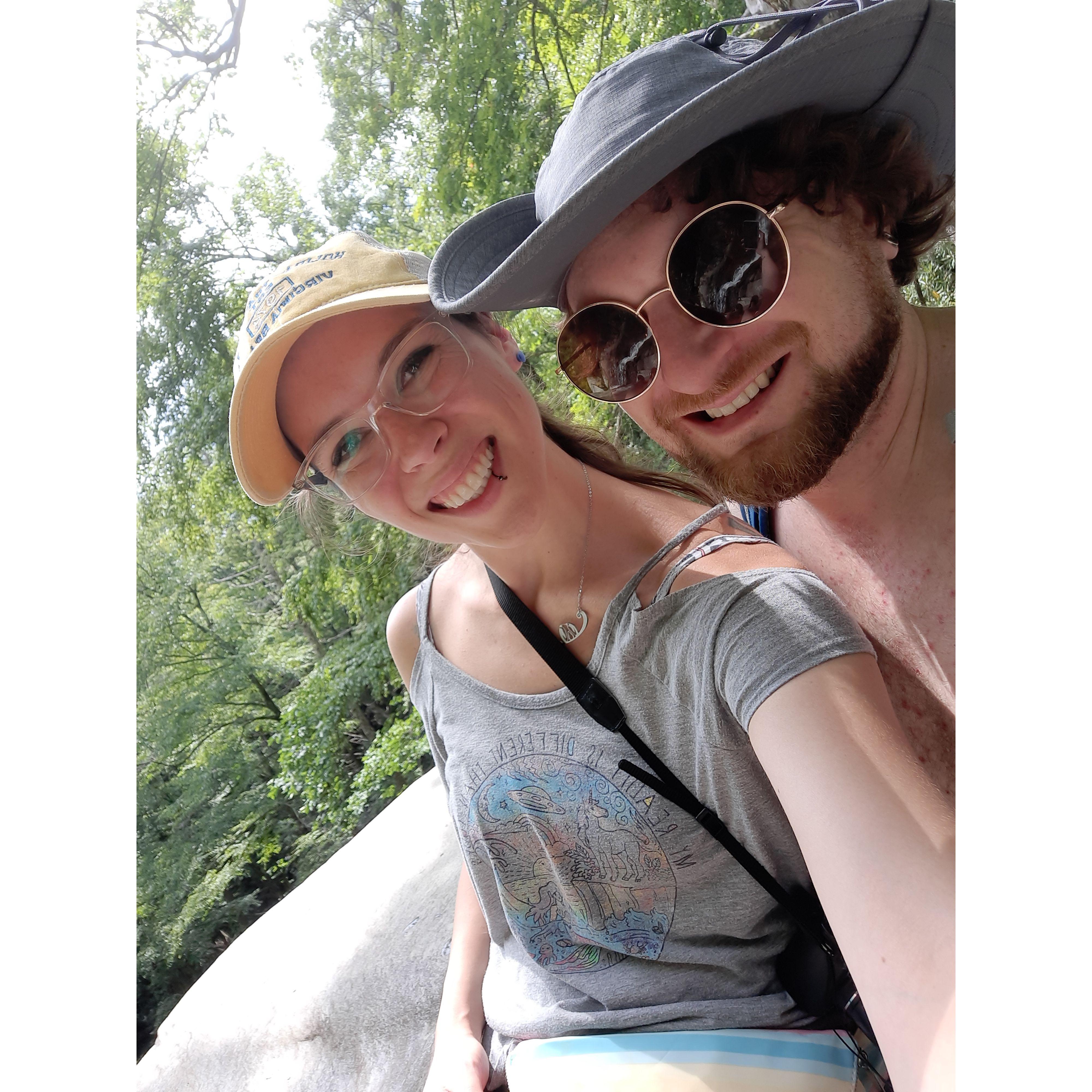 Hiking in the mountains is our favorite