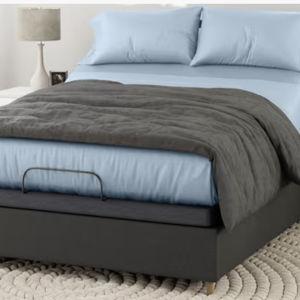 Light Blue Sleepy's Deluxe Cool Stretch Sheet Set | MattressFirm