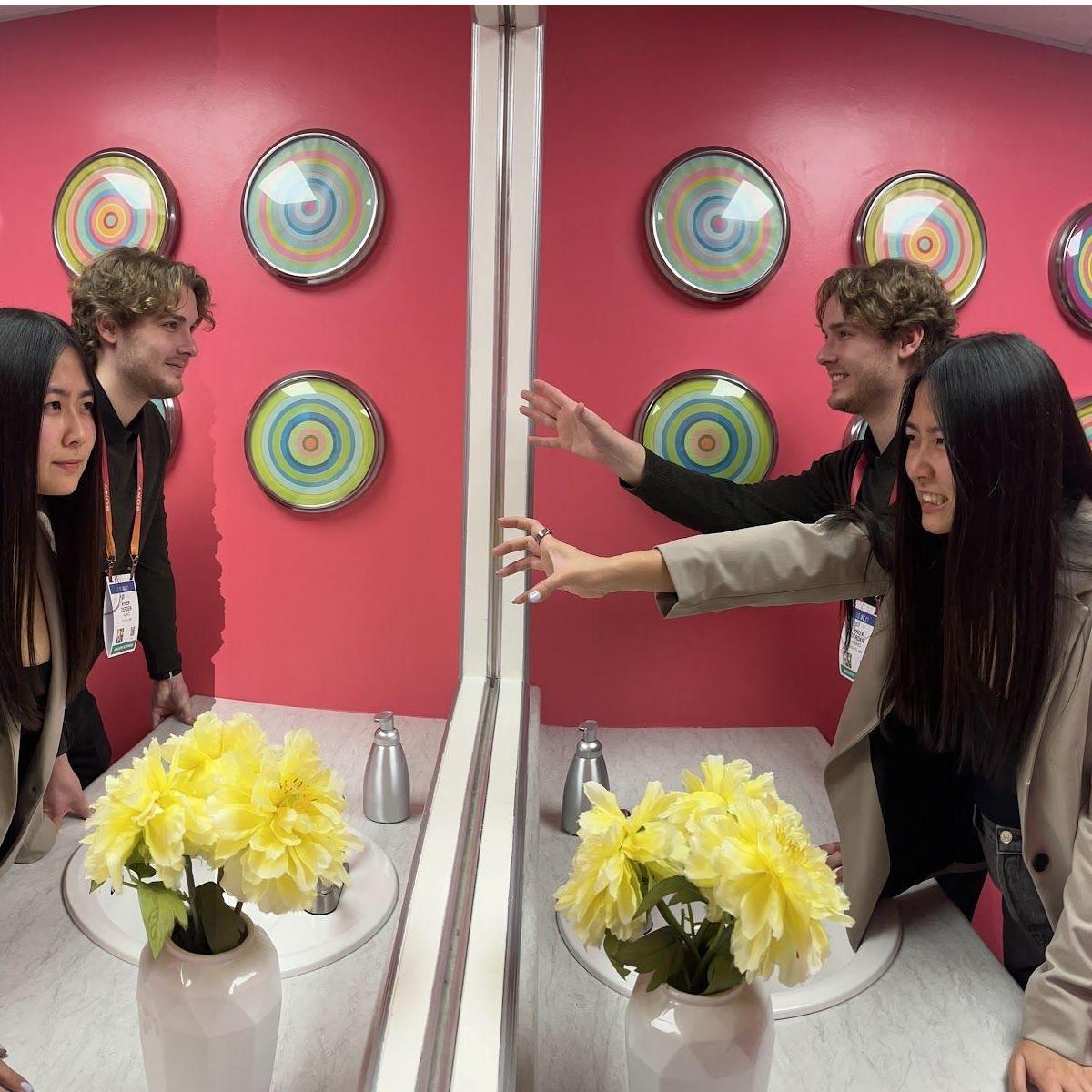 1.6.23 - Went to Vegas and took some pictures at the Museum of Selfies