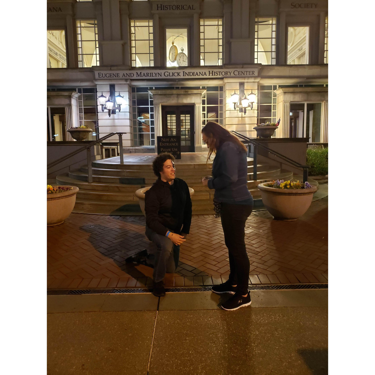 Alysha was shocked! But she said yes!