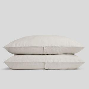 Linen Pillowcase Set Bone- Size Standard / Color Bone