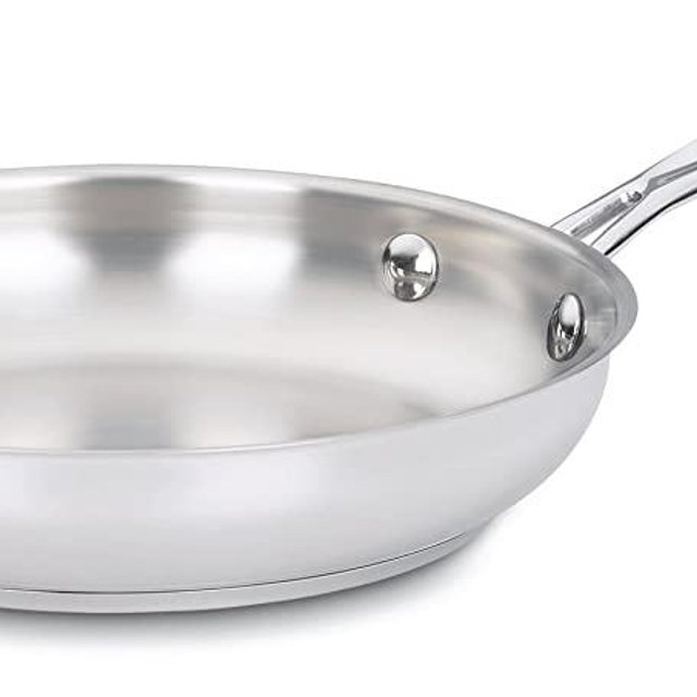 Cuisinart Chef's Classic Stainless 9-Inch Open Skillet