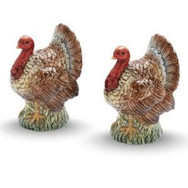 Spode Turkey Salt & Pepper Shakers