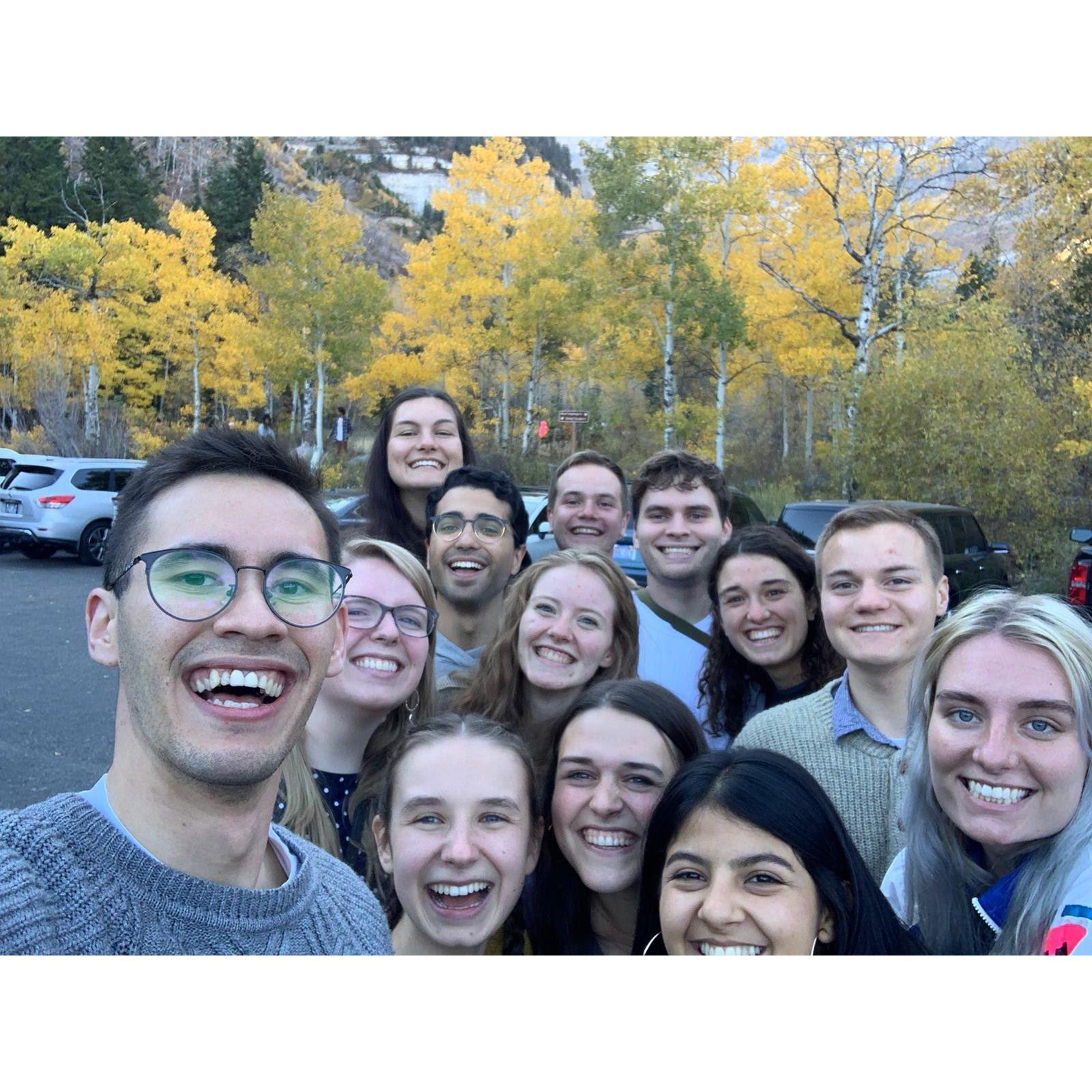 We loved having fun with the many friends we made along the way