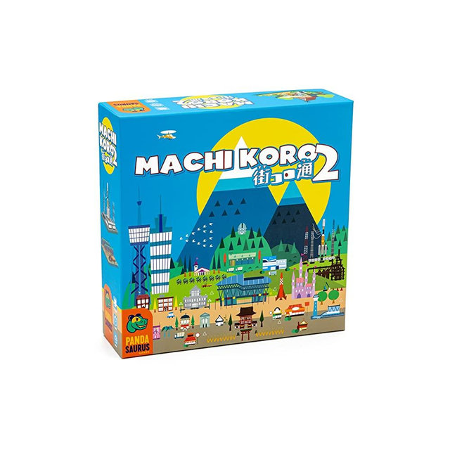 Machi Koro 2: Pandasaurus Games - Family-Friendly Board Games - Adult Games for Game Night - Card Games for Adults, Teens & Kids - 45 Mins, 2-5 Players, Ages 10+