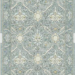 Montreal Dusty Blue Rug by Morris & Co. | All-In-One Rug | 6'x9' | Ruggable