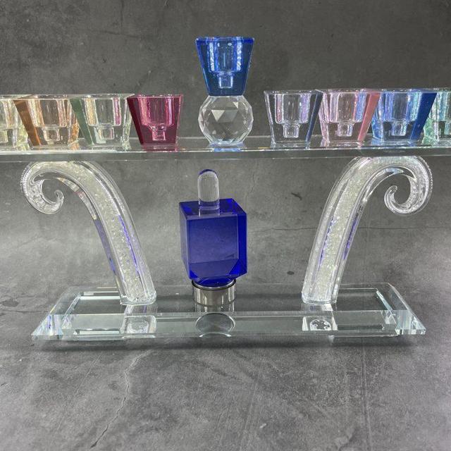Crystal Chanukiah