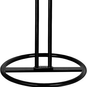 Paper Towel Holder Countertop, OBODING, Kitchen Paper Towel Stand Holder for Kitchen Organization and Storage, Paper Towel Holders for Standard and Large Size Rolls (Black)
