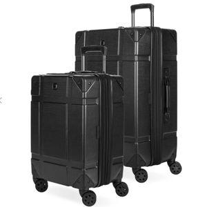 SWISSGEAR Vintage Trunk II 2-Piece Spinner Set in Black