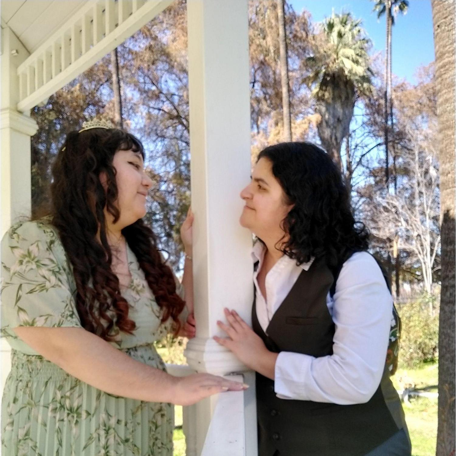 Our first day of engagement <3