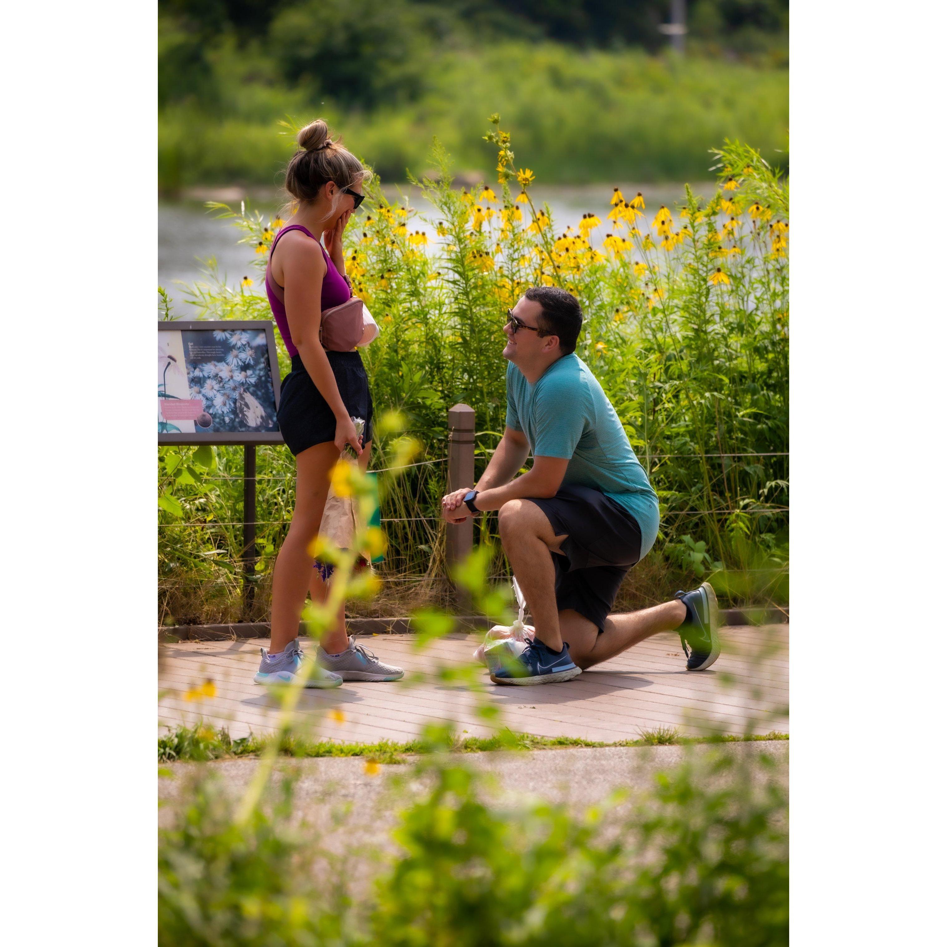 July 24, 2021 - Joe proposes!!