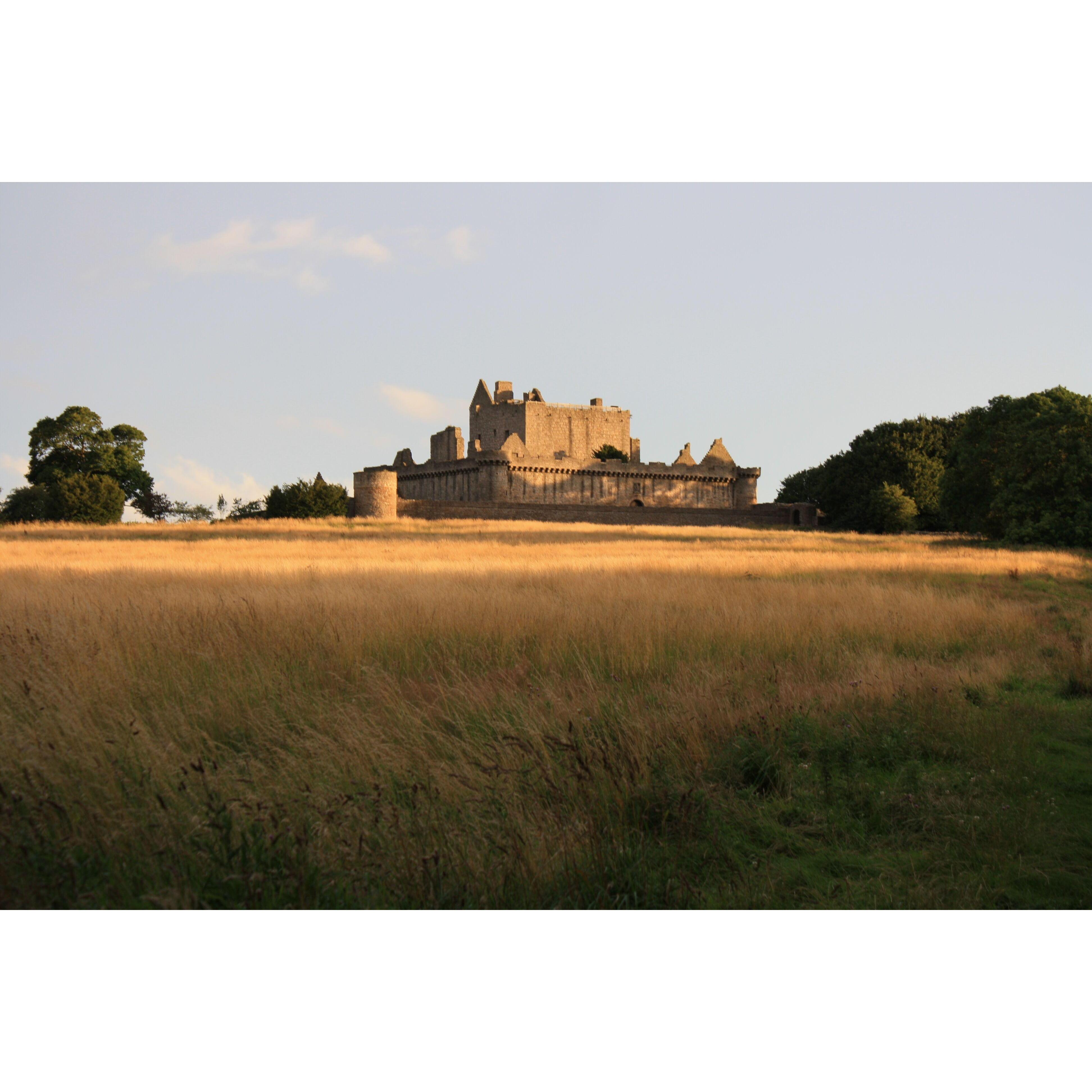 This is Craigmillar Castle--I will have this right up the hill from where we will be living after we get married.