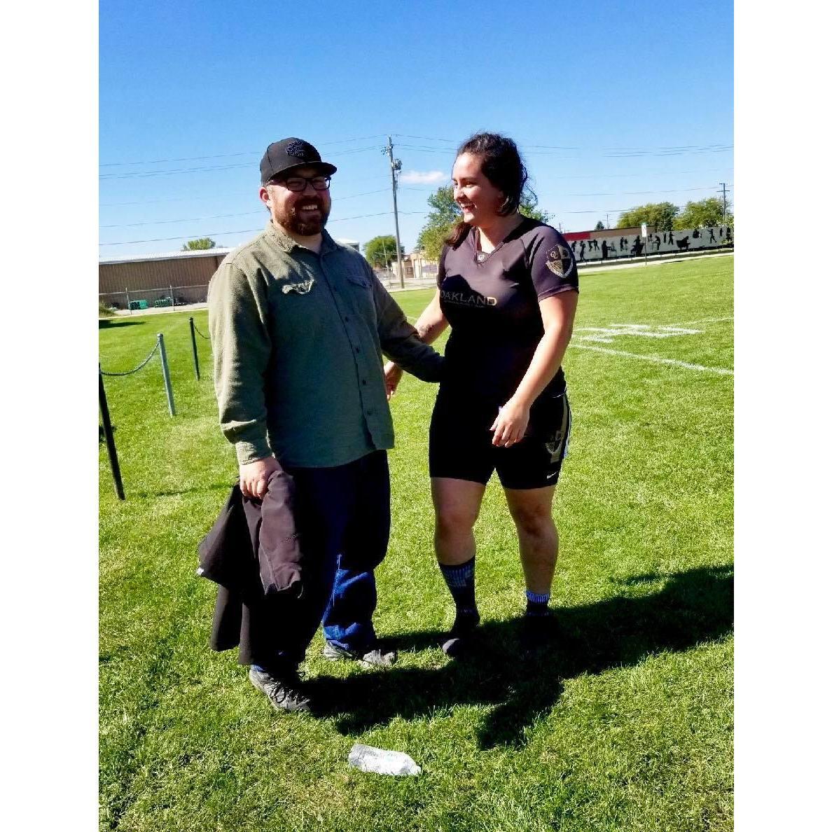 Saturday is the rugby day
- 09/29/2018 -