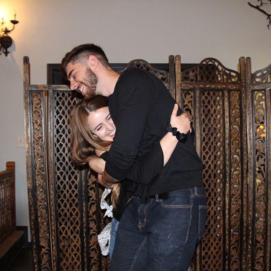 May 2nd, 2018: Our first picture together, just the two of us! We had just found out we were going to be working together in our leadership organization in school. Just friends...